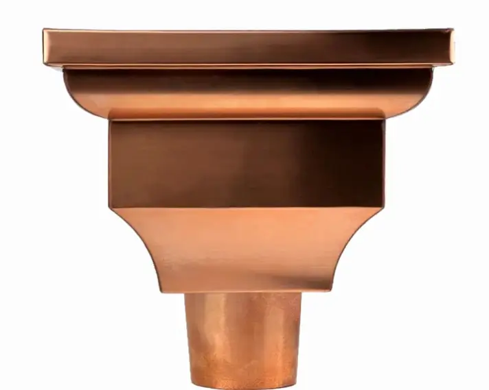 ornamental copper conductor head