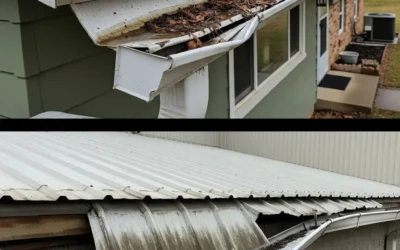 Why You Shouldn’t Ignore Gutter Sag or Pulling Away